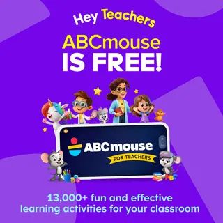 ABCmouse Meta ad: Your classroom. ABCmouse. Free! Create your free teacher account today, live 44 days