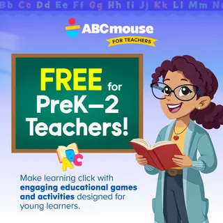 ABCmouse Meta ad: Your classroom. ABCmouse. Free! Create your free teacher account today, live 46 days