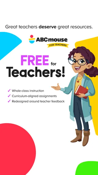 ABCmouse Meta ad: Your classroom. ABCmouse. Free! Create your free teacher account today, live 45 days
