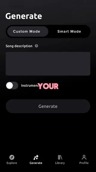 AI Song Generator Meta ad: Want to create songs of your imagination and vibe with the latest TikT, live 491 days