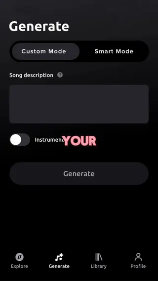 AI Song Generator Meta ad: Want to create songs of your imagination and vibe with the latest TikT, live 302 days