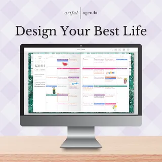 Artful Agenda Meta ad: visual only, live 298 days