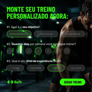 Befit Meta ad: Cansado de treinar errado ou sem uma ajuda eficiente? Deixa que a gent, live 49 days
