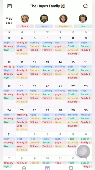Cubbily:Shared Family Calendar Meta ad: Cubbily keeps everyone on the same page, so you can spend less time rem, live 20 days