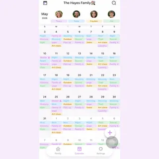 Cubbily:Shared Family Calendar Meta ad: Cubbily keeps everyone on the same page, so you can spend less time rem, live 20 days