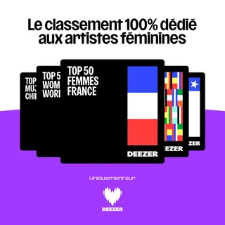 Deezer Meta ad: Découvre les Women Charts sur Deezer, live 150 days
