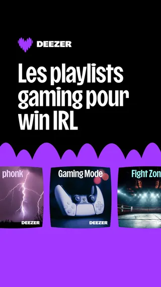 Deezer Meta ad: THE playlists pour WIN, live 150 days