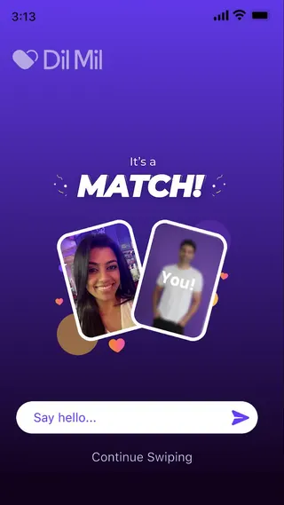 Dil Mil Meta ad: Find something real on Dil Mil! Download today and find your match, live 570 days