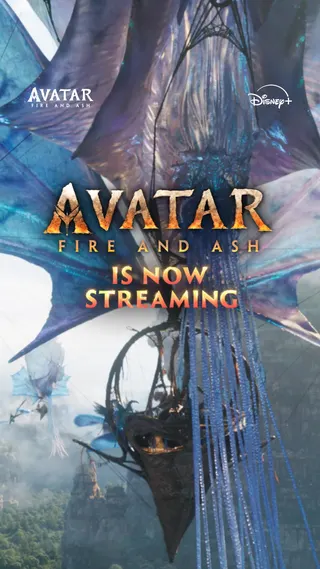 Disney+ Meta ad: The brave rise in Avatar: Fire and Ash - now streaming on Disney+. Sig, live 115 days