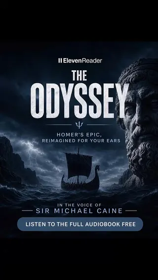 ElevenReader Meta ad: Before you see the film, hear the epic. Homer's The Odyssey, narrated, live 53 days