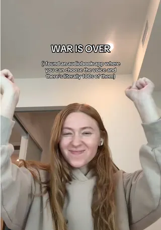 ElevenReader creator video by @jennasaudiobooks on TikTok
