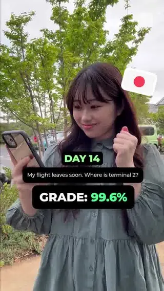 Falou Meta ad: Speak Japanese in Just 10 Minutes a Day! Too busy for classes? Falou’s, live 352 days