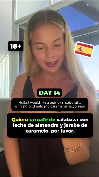 Falou Meta ad: Speak Spanish in Just 10 Minutes a Day! Too busy for classes? Falou’s, live 352 days
