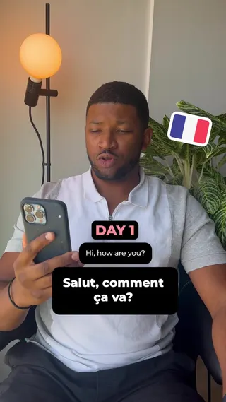 Falou Meta ad: Speak French in Just 10 Minutes a Day! Too busy for classes? Falou’s g, live 352 days