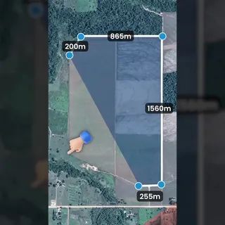 FieldCalc Meta ad: Ditch the tape measure! • Accurate field area calculations in minutes, live 129 days