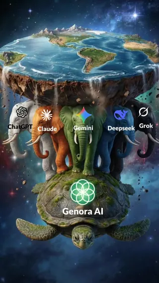Genora AI Meta ad: Next-Level AI Toolkit, live 90 days