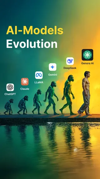 Genora AI Meta ad: Next-Level AI Toolkit, live 90 days