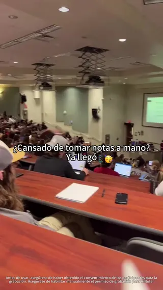 HiNoter Meta ad: Olvídate de tomar notas. HiNoter se une a tus reuniones del calendario, live 54 days