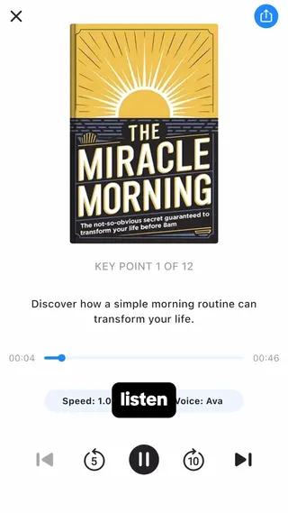 LeapAhead-Daily Book Cast Meta ad: Spending your days scrolling through short videos but getting nothing, live 46 days