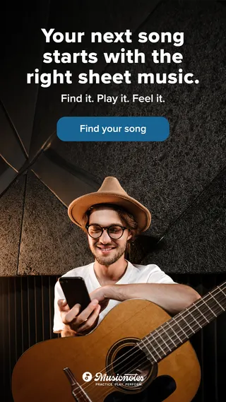 Musicnotes Meta ad: You know that feeling when a song just doesn’t sound right? It’s not y, live 43 days