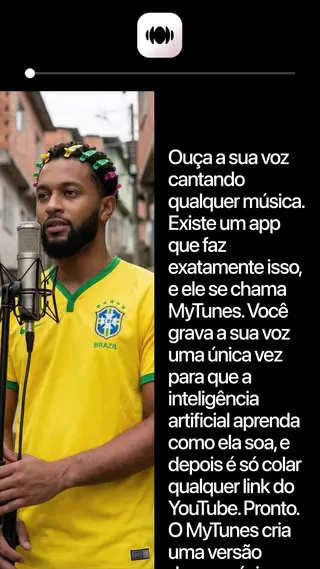 MyTunes Meta ad: Crie covers com IA com a sua própria voz no celular, live 28 days