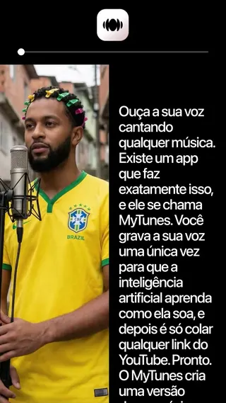 MyTunes Meta ad: Crie covers com IA com a sua própria voz no celular, live 28 days