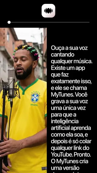 MyTunes Meta ad: Crie covers com IA com a sua própria voz no celular, live 28 days