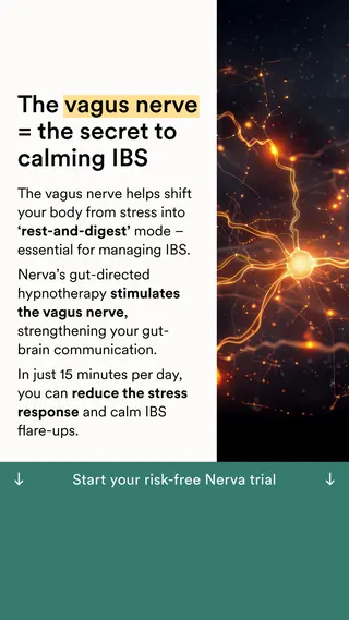 Nerva Meta ad: Your IBS may NOT be caused by the foods you eat, here’s why Most peopl, live 550 days