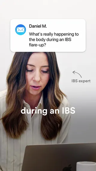 Nerva Meta ad: What's really happening to the body during an IBS flare-up? Struggling, live 382 days