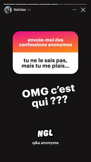 NGL Meta ad: Je n'étais PAS du tout préparée aux messages anonymes que j'ai reçus a, live 70 days