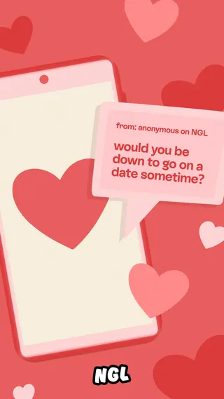 NGL Meta ad: I was NOT ready for the anonymous messages I got after posting this li, live 70 days
