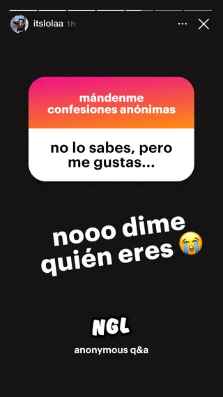NGL Meta ad: ¿Qué es lo que realmente piensan de ti? Comparte tu enlace de NGL y em, live 51 days