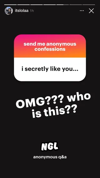 NGL Meta ad: I was NOT ready for the anonymous messages I got after posting this li, live 70 days
