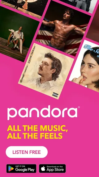 Pandora Meta ad: Discover all of the newest and hottest tracks on Pandora today. Listen, live 241 days