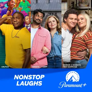 Paramount+ Meta ad: Bring on the laughs with the biggest names in comedy. Stream hit serie, live 221 days