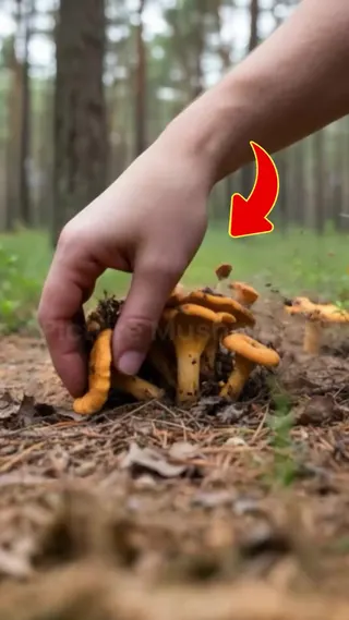 Picture Mushroom Meta ad: Ever wondered what kind of mushroom you're looking at? Snap a photo an, live 38 days