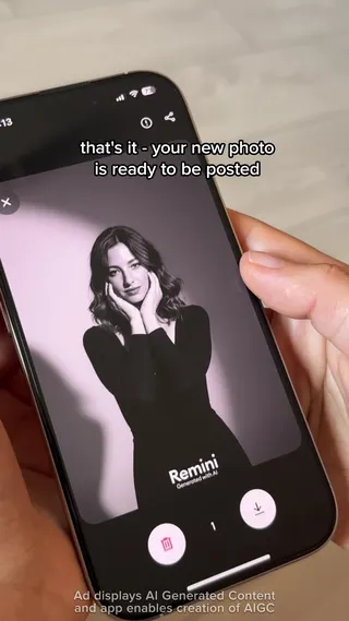 Remini Meta ad: Don’t miss your chance to try it out and discover your perfect look. S, live 197 days