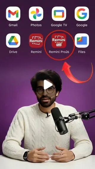 Remini creator video by @techfaqeer on Instagram