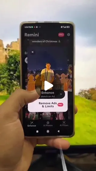 Remini creator video by @irfanalilb on Instagram