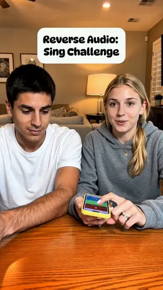 Reverse Audio Meta ad: Reverse Challenge: Reverse, Listen and Sing!, live 20 days