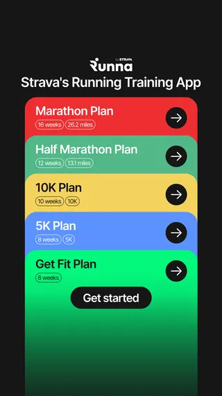 Runna Meta ad: ⭐⭐⭐⭐⭐ We're rated 4.9/5 top running coaching app in the world from ove, live 224 days