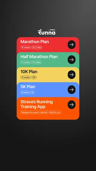 Runna Meta ad: ⭐⭐⭐⭐⭐ We're rated 4.9/5 as the #1 running coaching app from over 100k, live 198 days