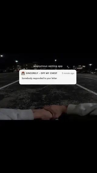 Sincerely Meta ad: Sincerely is a safe place to get things off your chest and help others, live 159 days