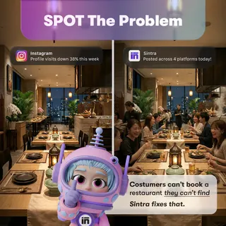 Sintra Meta ad: Your next employees, on AI. sintra.ai/x, live 77 days