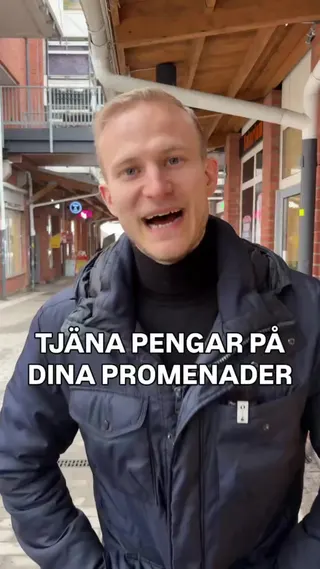 Stepler Meta ad: Visste du att du kan tjäna pengar och presentkort på dina promenader?, live 190 days