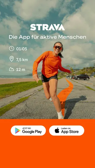 Strava Meta ad: Gewinne an Stärke. Finde deine Community. Deine Kilometer bedeuten hie, live 79 days