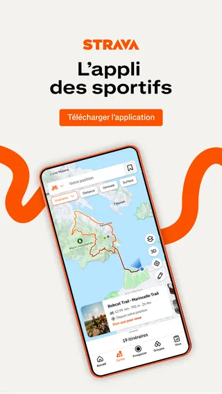 Strava Meta ad: Devenez plus fort·e et trouvez votre communauté. Vos kilomètres prenne, live 79 days