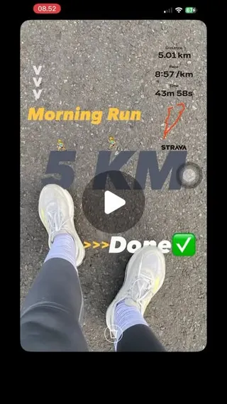 Strava creator video by @ameliafuraida on Instagram