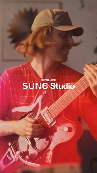 Suno Meta ad: Unlock your full creative potential with Suno Studio. The first-ever g, live 237 days