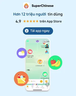 SuperChinese Meta ad: Khám phá thế giới tiếng Trung đầy màu sắc! • Học từ vựng mới mỗi ngày, live 235 days